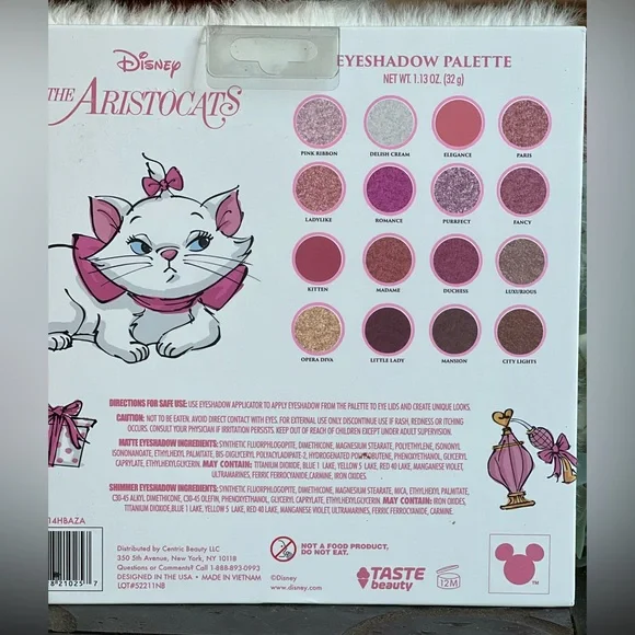 Disney Aristocats Eyeshadow Palette - Picture 2 of 3